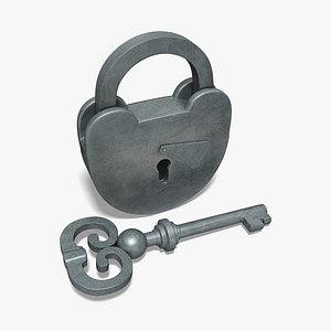 key lock 3d model