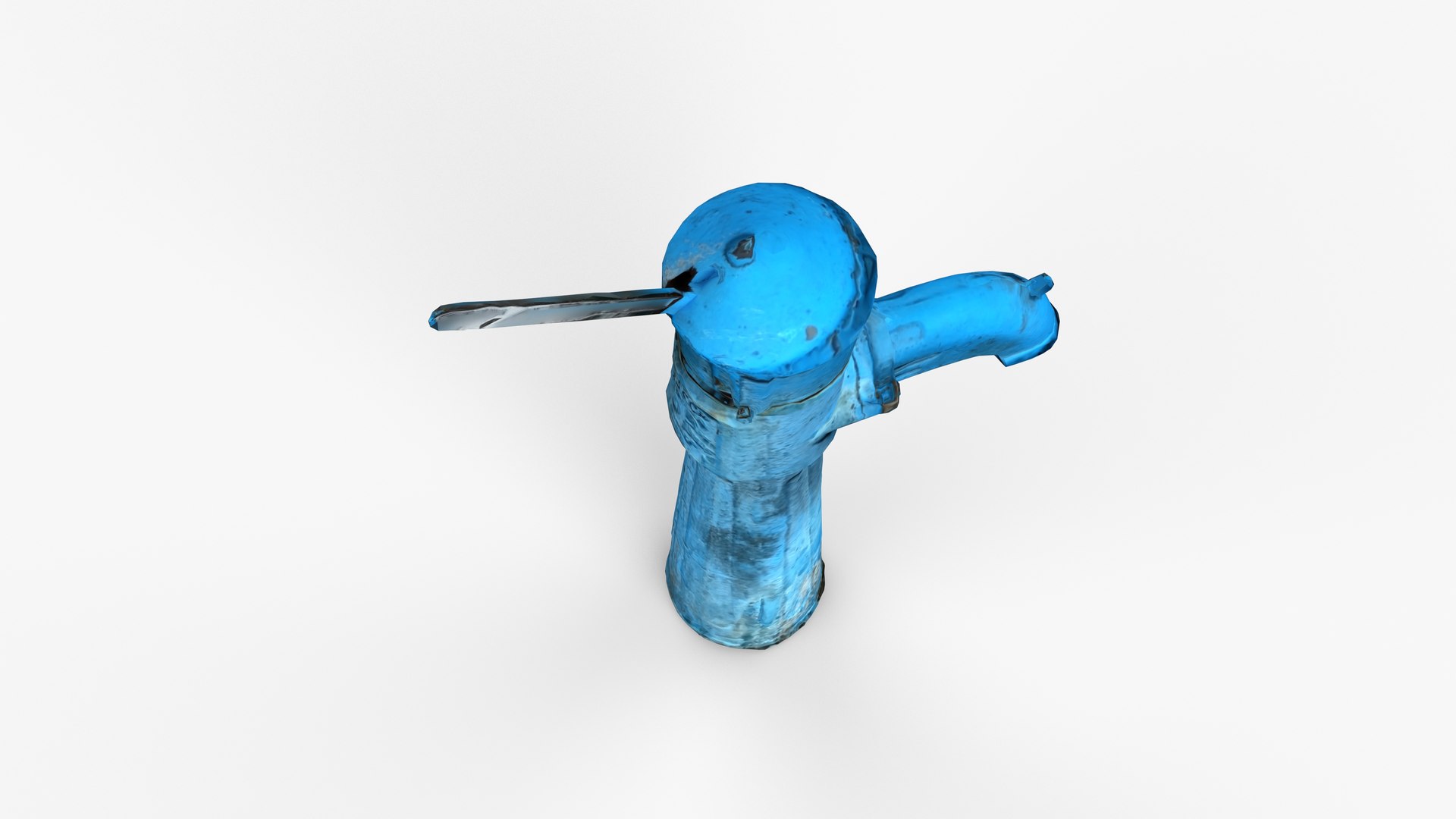 3D Scan Of Old Outdoor Cast Iron Hand Water Pump 3D Model - TurboSquid ...