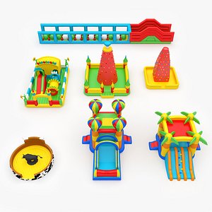 Inflatable Playgrounds 3D