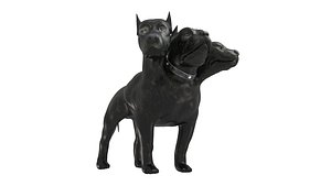 dog 3D model