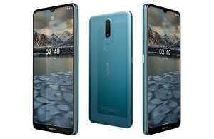 3D Nokia 2 4 Fjord Low Poly