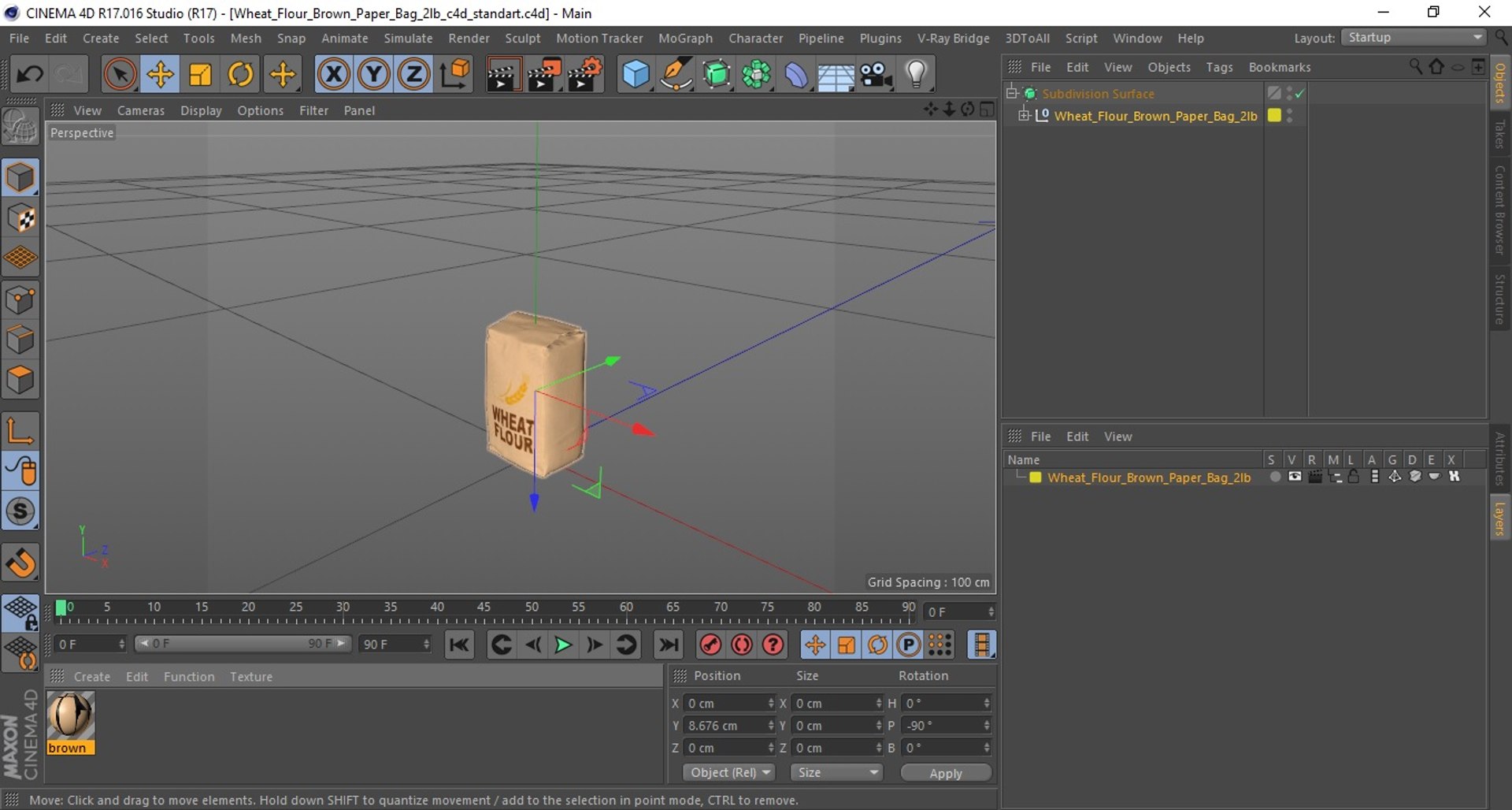 3D Wheat Flour Brown Paper Bag 2lb model https://p.turbosquid.com/ts-thumb/yM/f0EL18/Z3/wheatflourbrownpaperbag2lbvray3dmodel017/jpg/1618469543/1920x1080/fit_q87/609de0cf8ddeca2262a012ea0d78efc08db4554a/wheatflourbrownpaperbag2lbvray3dmodel017.jpg