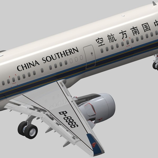 Airbus a321neo china southern 3D model - TurboSquid 1090992