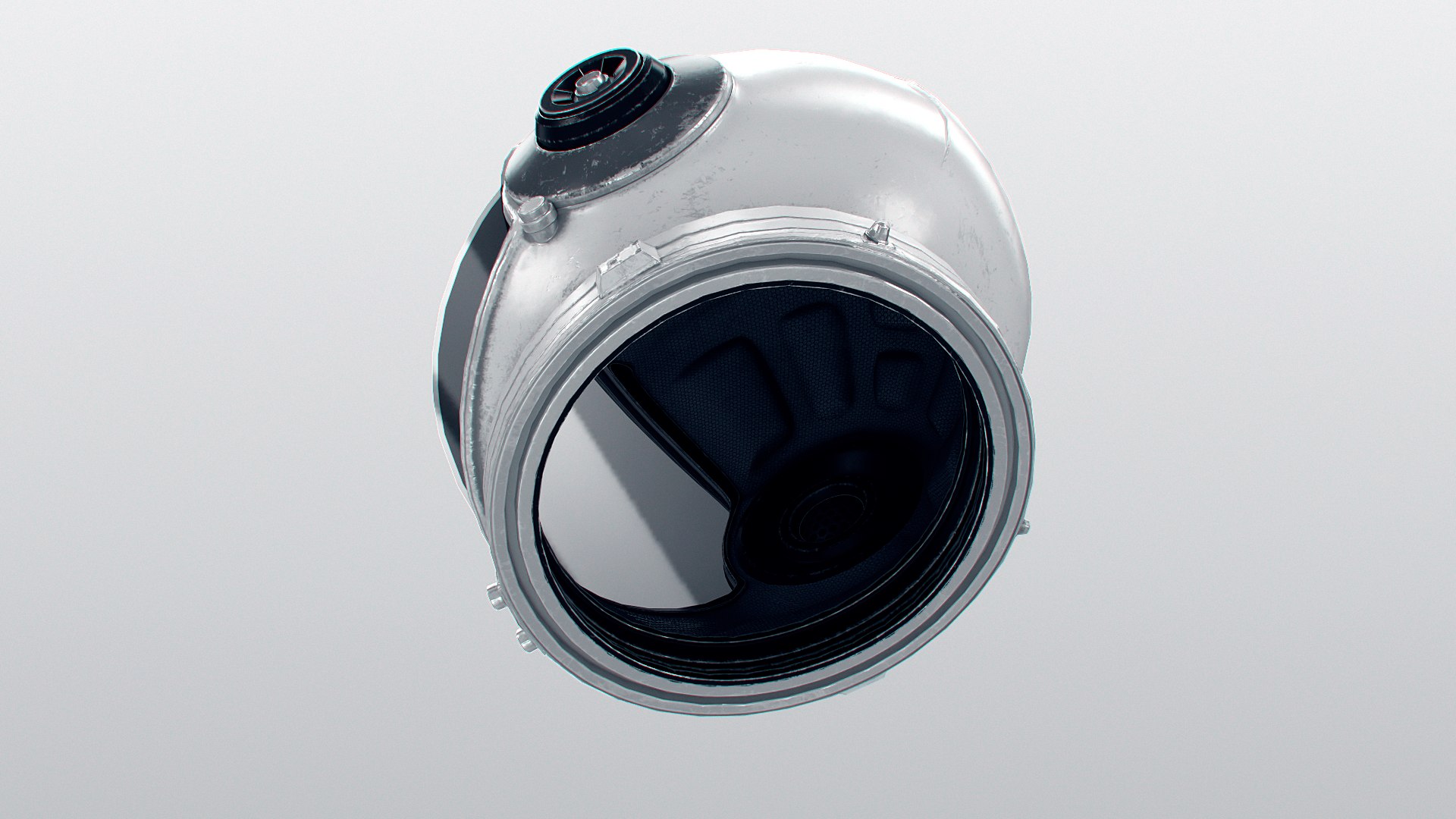 3D Space Helmet 02 PBR Model - TurboSquid 2642712