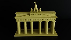 3D a legendary gate model