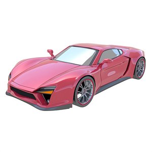 Anfeox concept car 3D