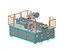 Automatic Peeling and Labeling Assembly Cycle Line