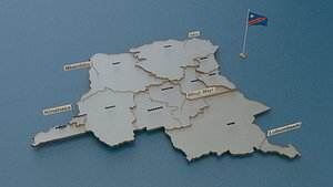 democratic republic congo 3D
