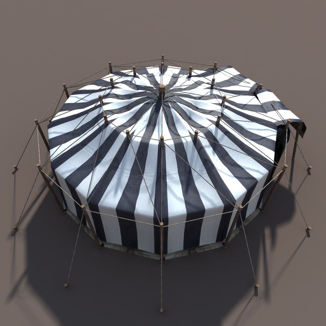 Circus Tent Obj