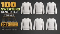 100 Sweaters Generated Vol 3