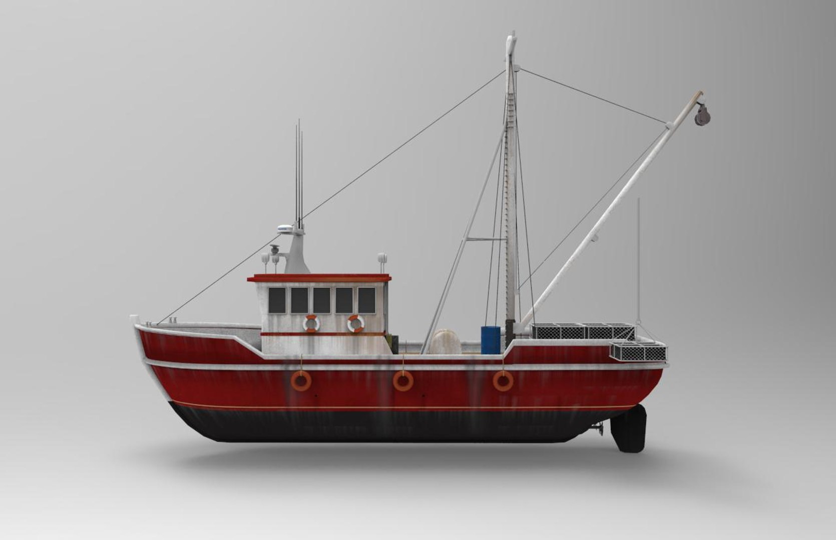 Fishing Boat 3D - TurboSquid 1153968