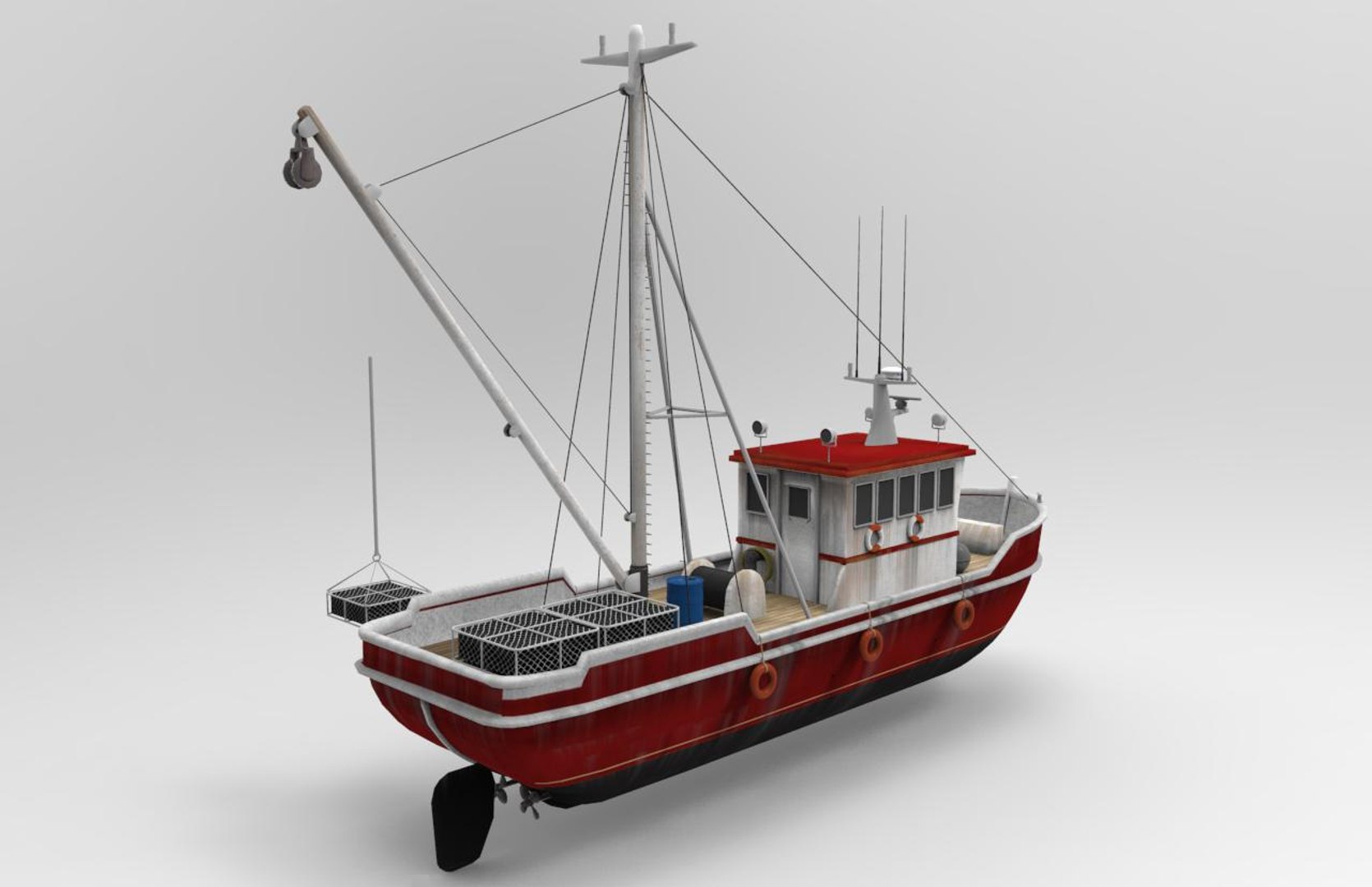 Fishing Boat 3D - TurboSquid 1153968