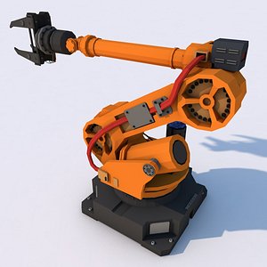 Industrial Robot Arm 3D model