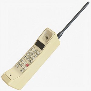 Phone retro b 3D model