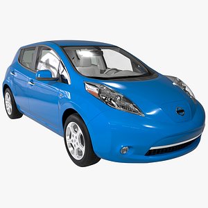nissan leaf bev 2014 3d max