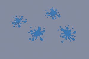 splash landscape water 3D model