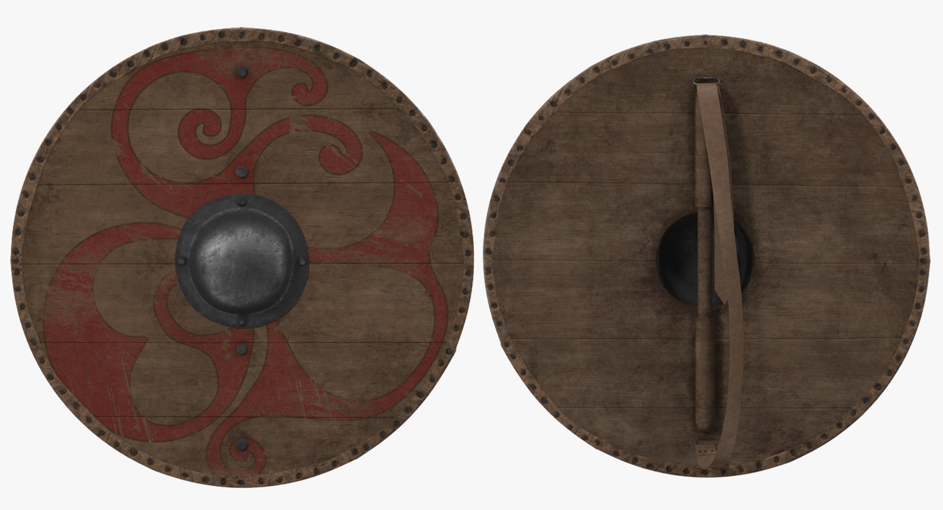 3D medieval shields model https://p.turbosquid.com/ts-thumb/yN/BHoJQk/2O198NEO/roundmedievalshieldscollectionc4dmodel037/jpg/1585492431/1920x1080/fit_q87/78c30a1815f5f2462dc341841c4bac29fff436b3/roundmedievalshieldscollectionc4dmodel037.jpg