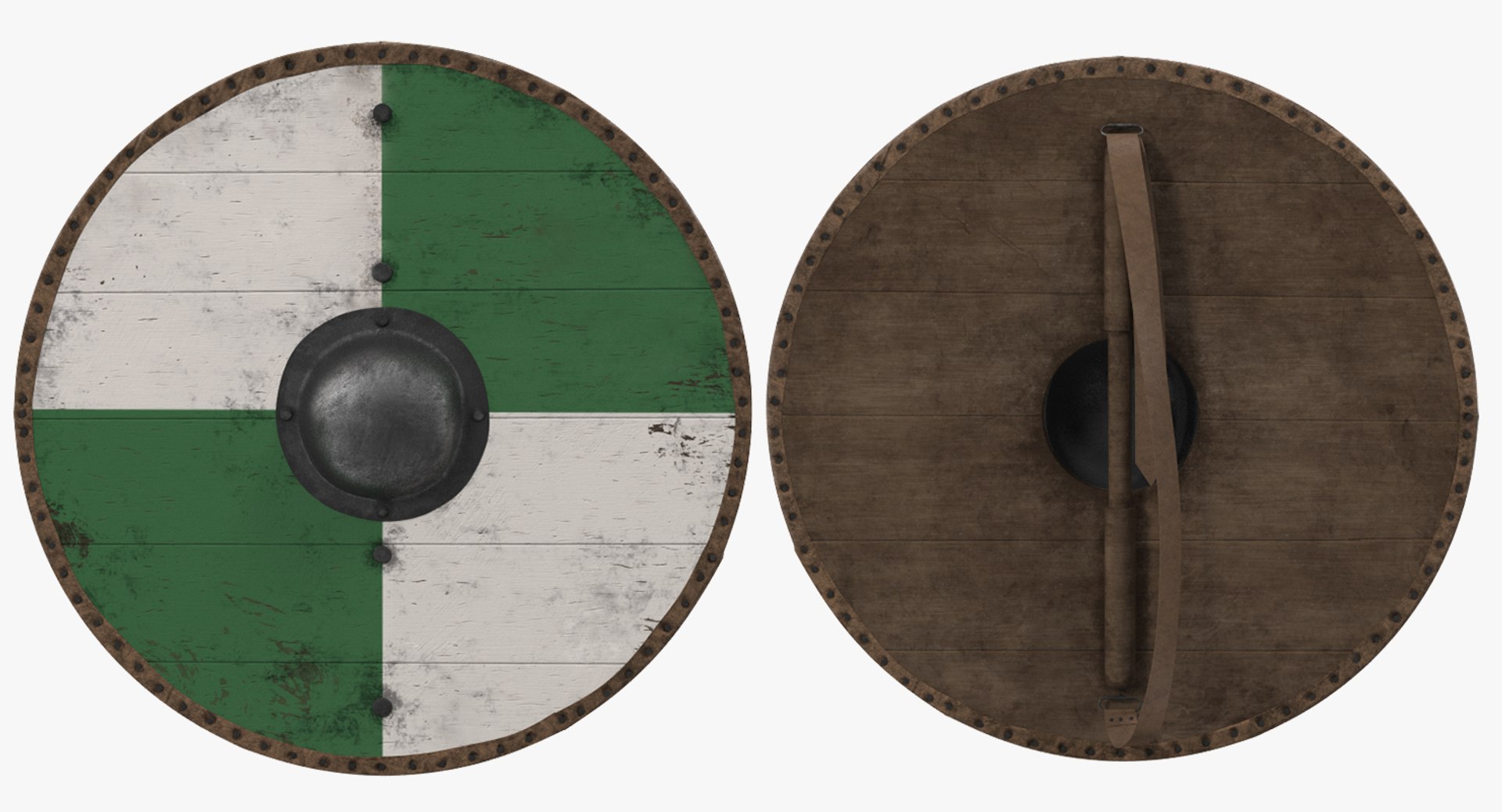 3D medieval shields model https://p.turbosquid.com/ts-thumb/yN/BHoJQk/LQlQNEAL/roundmedievalshieldscollectionc4dmodel026/jpg/1585492341/1920x1080/fit_q87/6f409a227d9303cecaacc211571f3f7d9b4796f7/roundmedievalshieldscollectionc4dmodel026.jpg