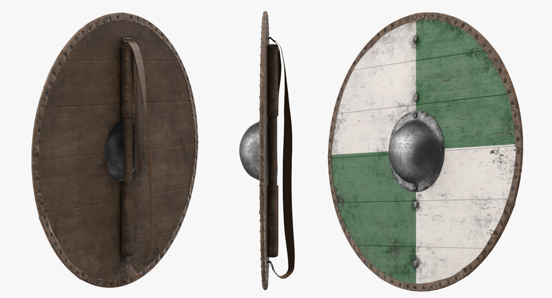 3D medieval shields model https://p.turbosquid.com/ts-thumb/yN/BHoJQk/MrHvylps/roundmedievalshieldscollectionc4dmodel025/jpg/1585492331/1920x1080/fit_q87/fdce1b4895aaa9771e7403098443adf444aa05ec/roundmedievalshieldscollectionc4dmodel025.jpg