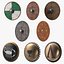 Round Medieval Shields Collection