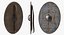 Round Medieval Shields Collection