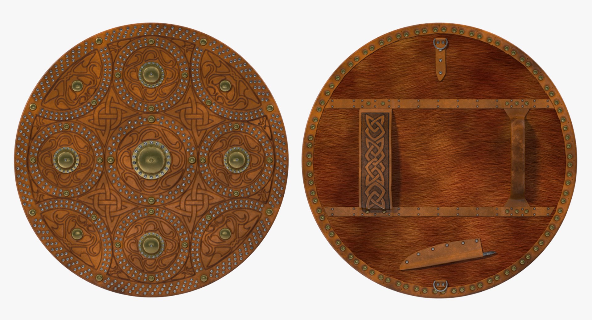 3D medieval shields model https://p.turbosquid.com/ts-thumb/yN/BHoJQk/yjOz6QOR/roundmedievalshieldscollectionc4dmodel018/jpg/1585492275/1920x1080/fit_q87/24870b924a8101c0ebcf98ad1a2bea559303cbce/roundmedievalshieldscollectionc4dmodel018.jpg