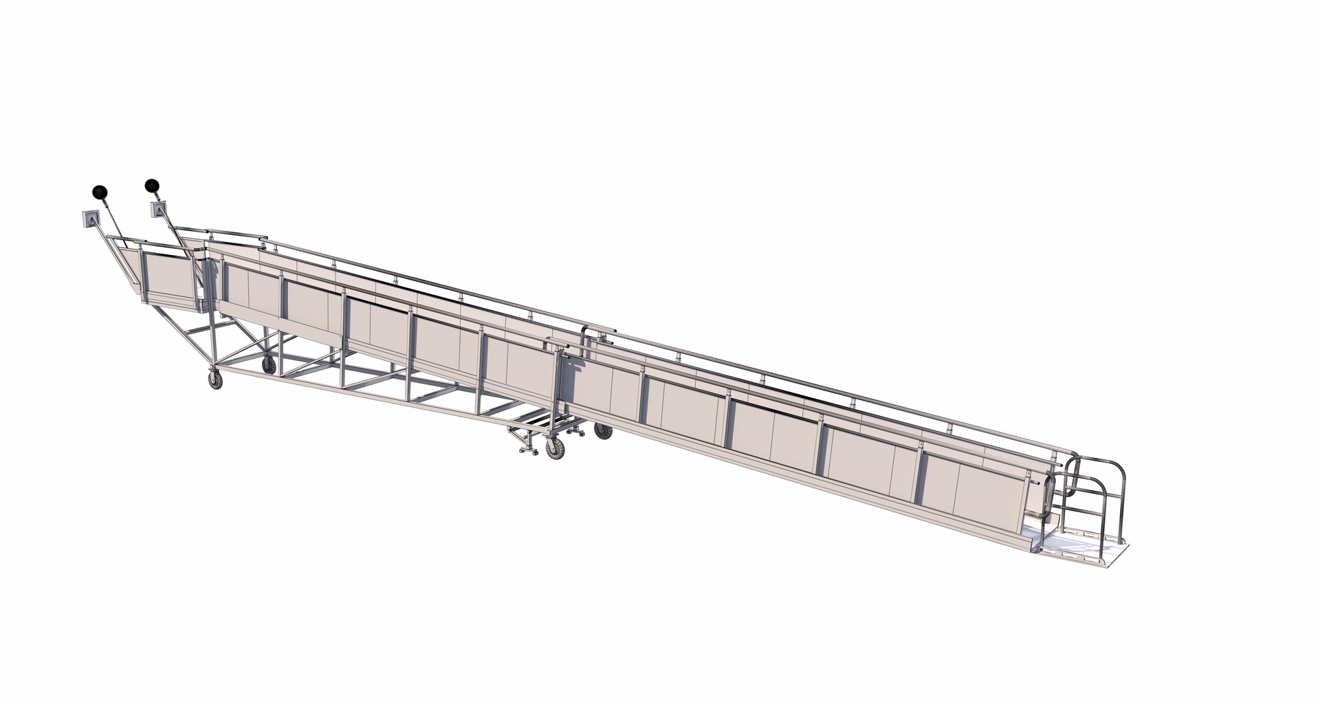 3D Boarding Ramps 2 Sizes - TurboSquid 1833573