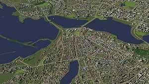 3D Kazan Russia - city and urban
