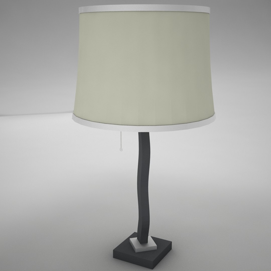 3d Lamp Scene Model
