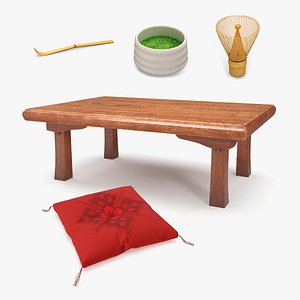 Japanese Tea Ceremony Utensils Collection