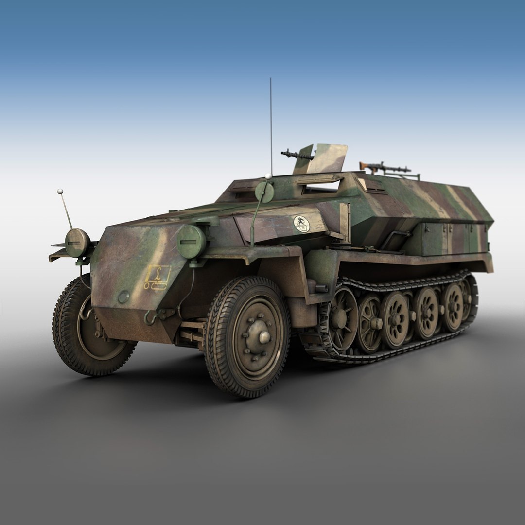 3D sd kfz 1 ausf - TurboSquid 1359776