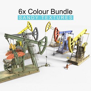 Generic Oil Pump Jack Desert Sandy - 6 Colour variations