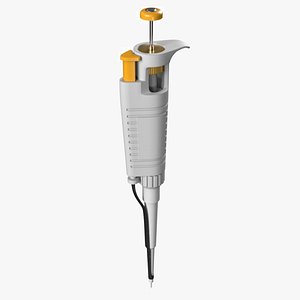 Lab Microliter Pipette for Precision Dosing Yellow