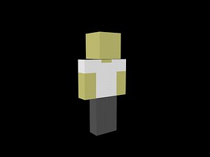 3d model minecraft character