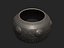 Antique Shang and Zhou bronze vase for print