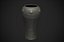 Antique Shang and Zhou bronze vase for print