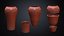 Antique Shang and Zhou bronze vase for print