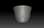 Antique Shang and Zhou bronze vase for print