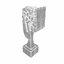 Statua in bronzo Testa di donna Amedeo Modigliani modello 3d