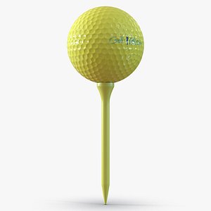 Golf Ball on Tee