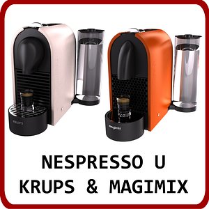 Machine à thé Spécial T Krups en 3d à télécharger en max et obj