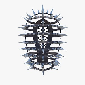 Punk Mask 01 3D model