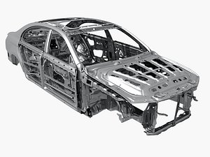 3D body car frame