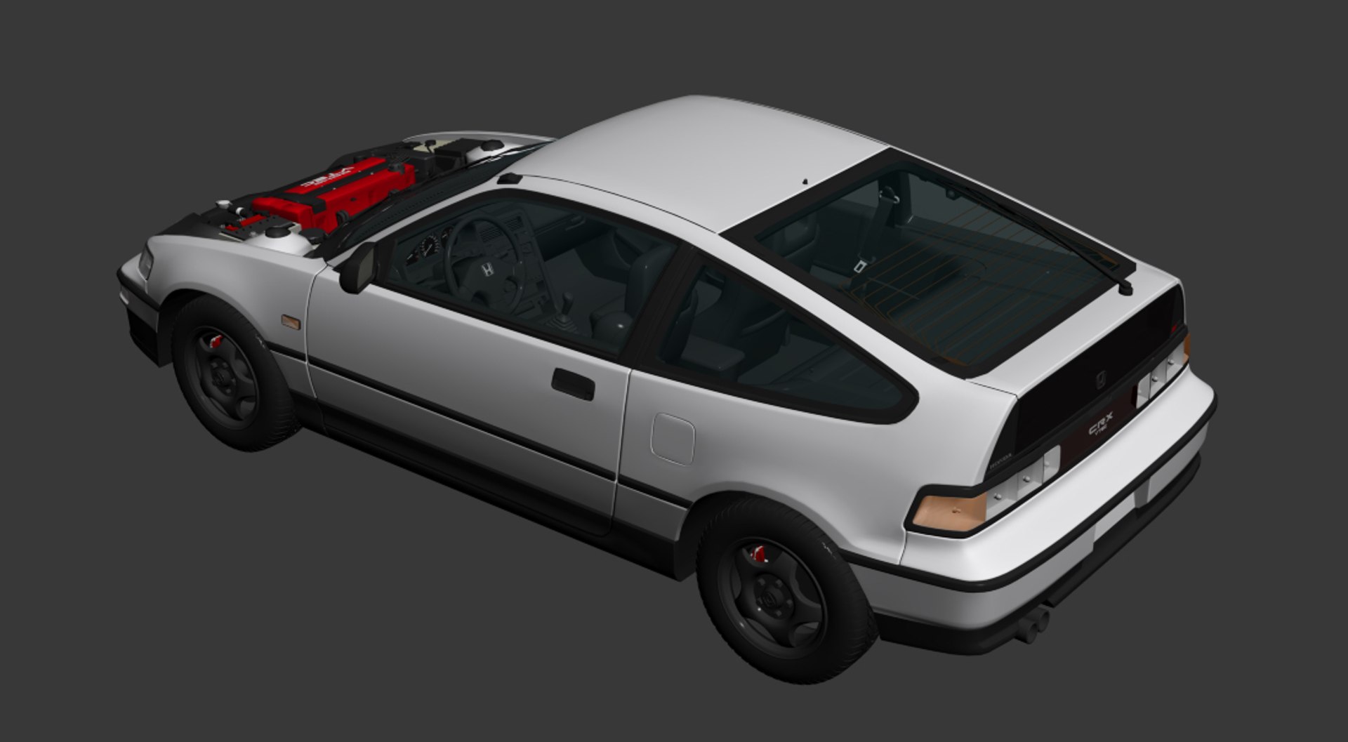 3D Honda CRX 1990 https://p.turbosquid.com/ts-thumb/yN/kocEml/5P/16/jpg/1673026133/1920x1080/fit_q87/834c3dffc4c4bce0ceccf46c522336a2f609a2a6/16.jpg
