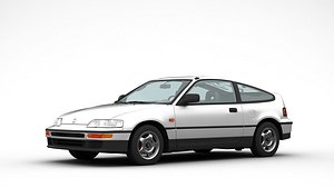 3D Honda CRX 1990