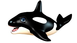 3d toy orca model