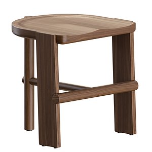 3D Hinterland Low Stool by Daniel Boddam