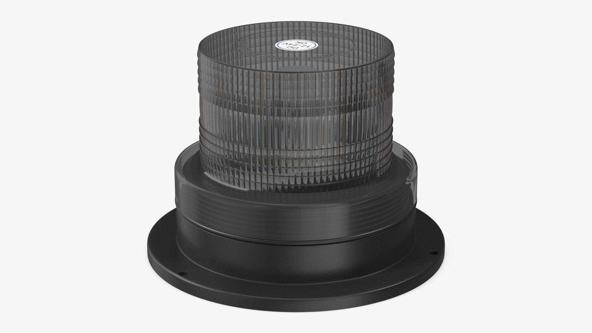LED Beacon Transparent 3D model preview
