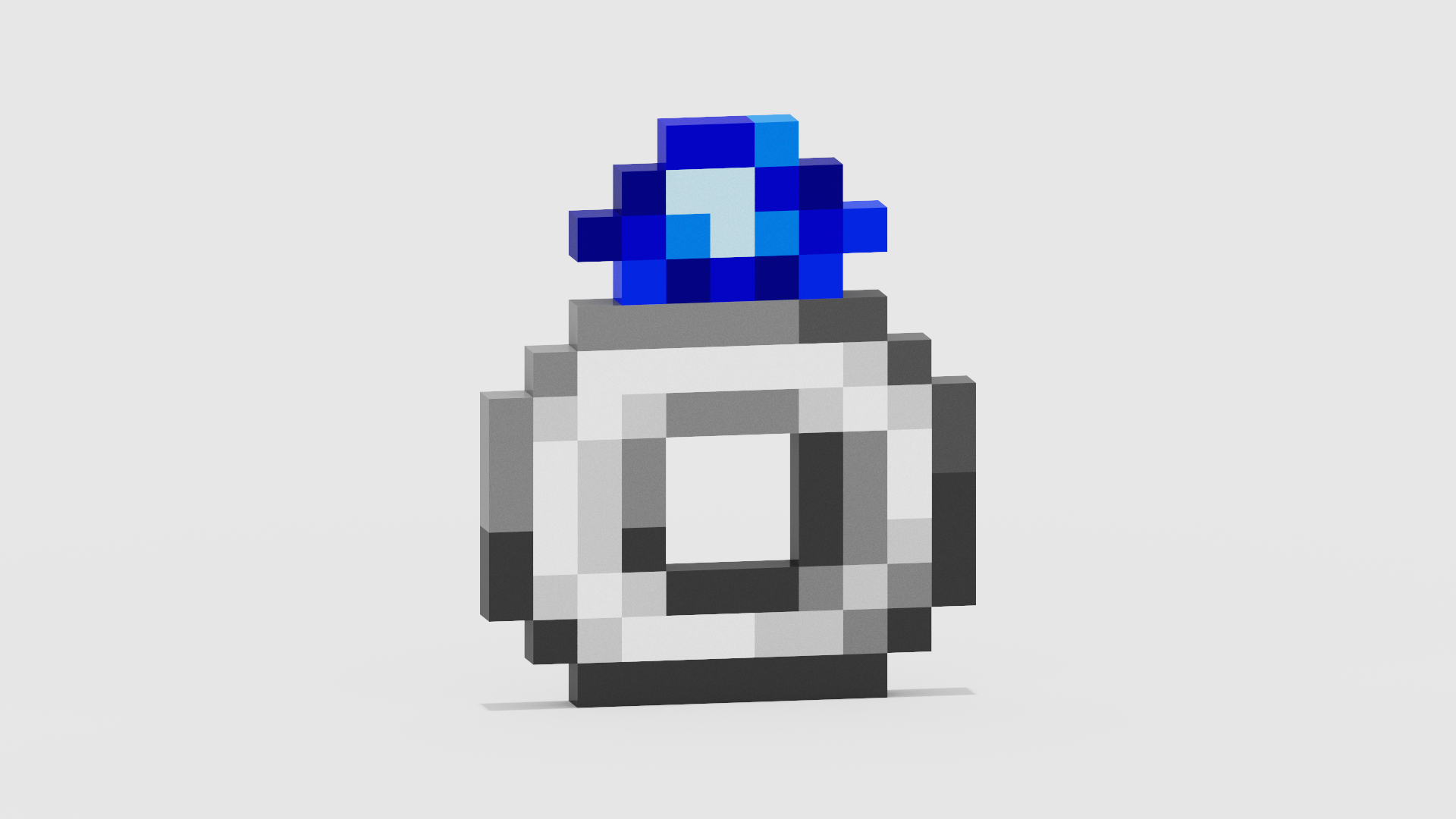 3d Minecraft Ring Model Turbosquid 2153332