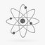 atom 3d model